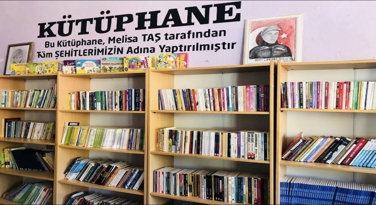 23 yaşındaki Melisa 10 kütüphane kurdu