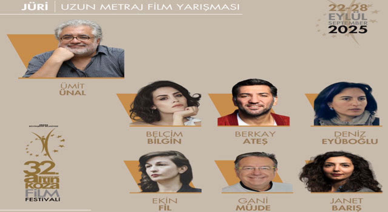 32. Uluslararası Adana Altın Koza Film Festivali Jürisi Açıklandı