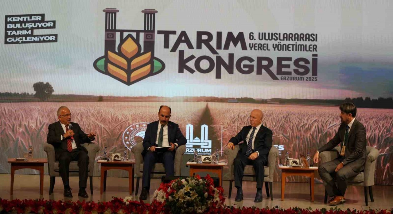 6. Uluslararası Yerel Yönetimler Tarım Kongresi Erzurumda başladı