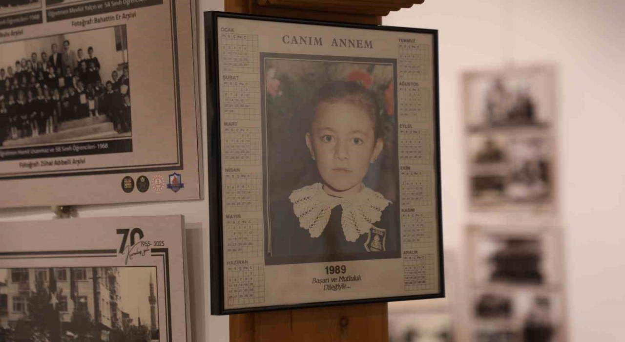 70 yıllık Altıeylül okulu hatıraları İnegöl kent müzesinde canlandı