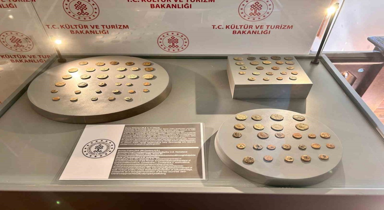 ABD 83 adet Roma Dönemi sikkesini Türkiyeye iade etti