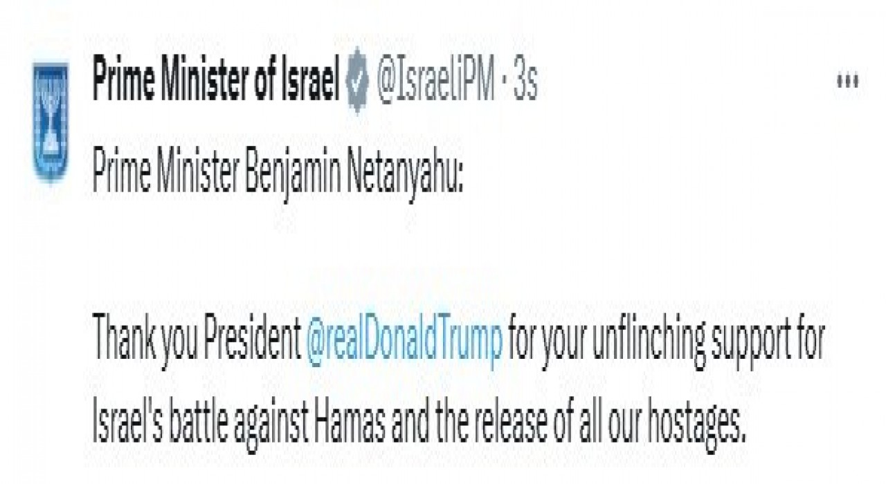 ABD Başkanı Trumptan Hamasa canlı kalkan uyarısı: Buna izin vermeyin, tüm rehineleri hemen serbest bırakın