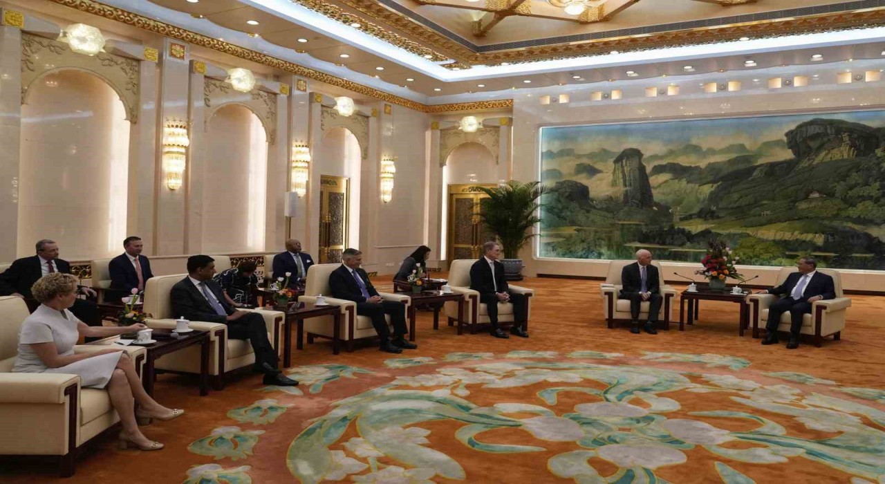 ABD Temsilciler Meclisi üyelerinden 2019dan bu yana Çine ilk ziyaret