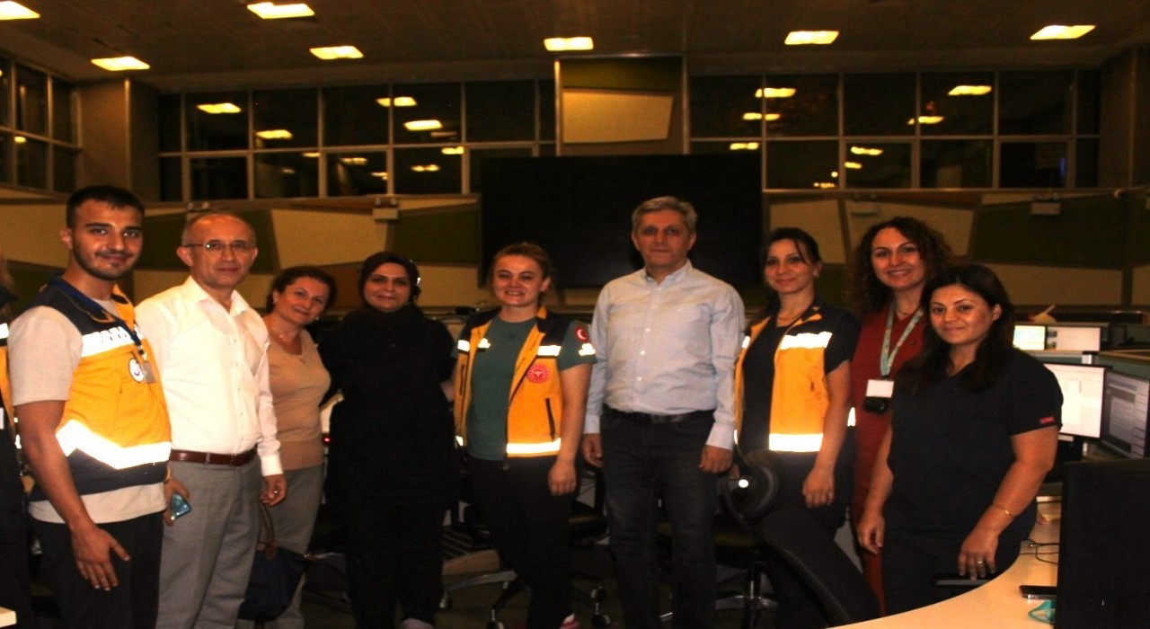 Acil ve 112 istasyonlarına gece denetimi