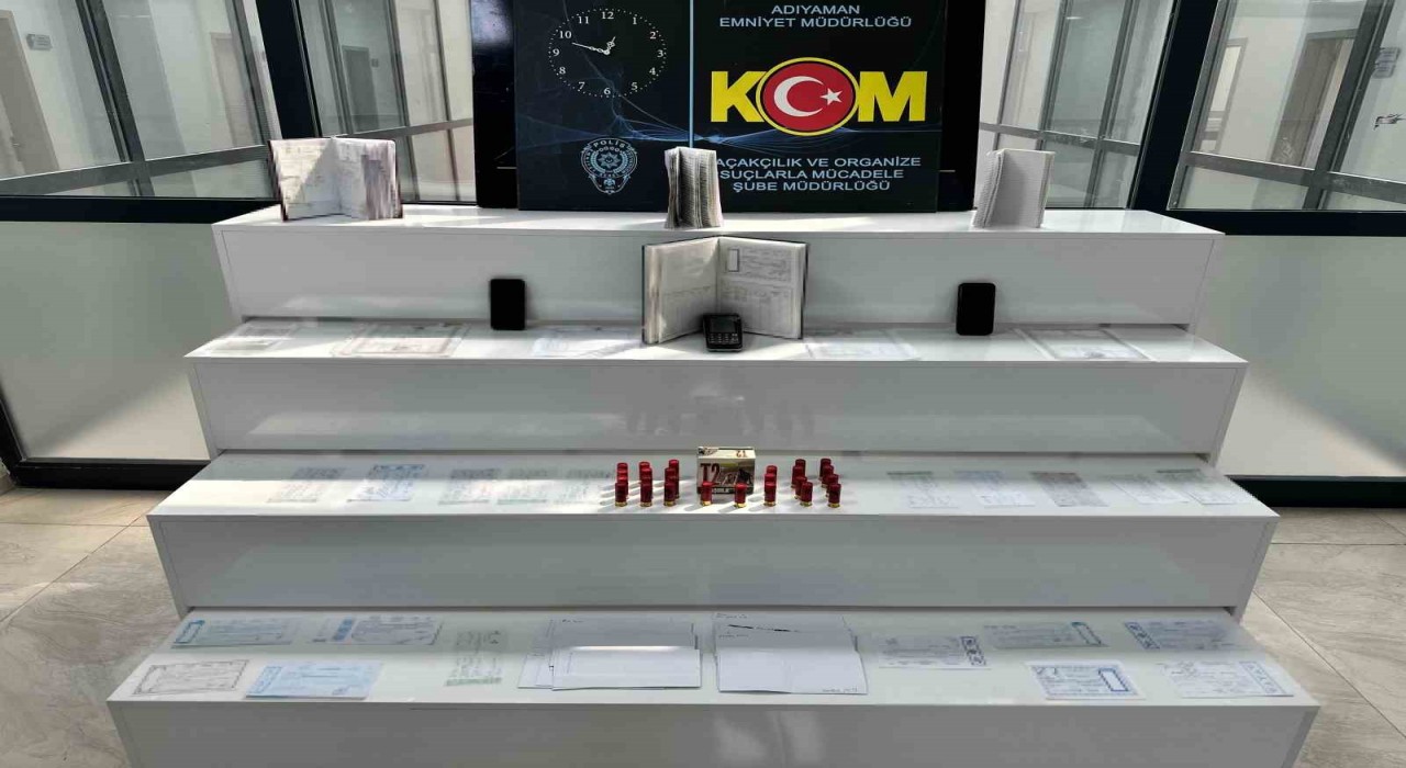 Adıyamanda tefecilik operasyonunda 2 kişi tutuklandı