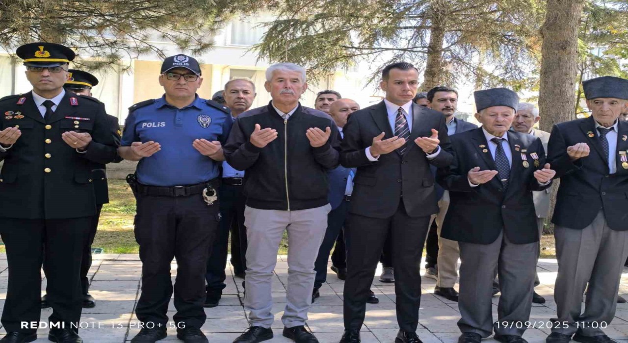 Afyonkarahisarda 19 Eylül Gaziler Günü kutlaması