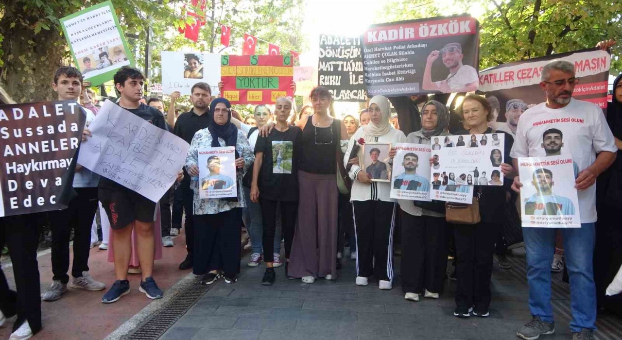 Aileler, kaybettikleri evlatları için yürüdüler: Mücadeleye devam edeceğiz