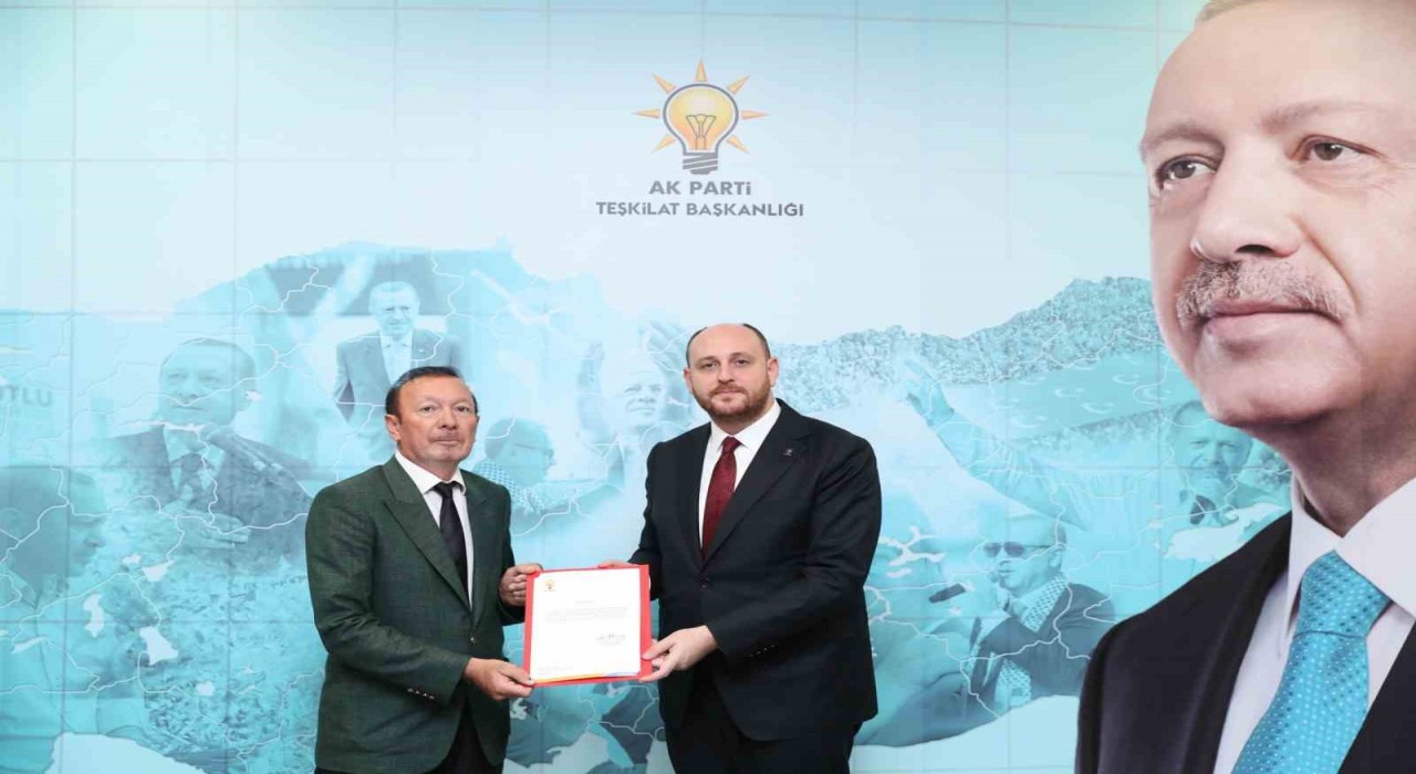 AK Parti Beylikova İlçe Başkanlığına Ersin Kaya atandı