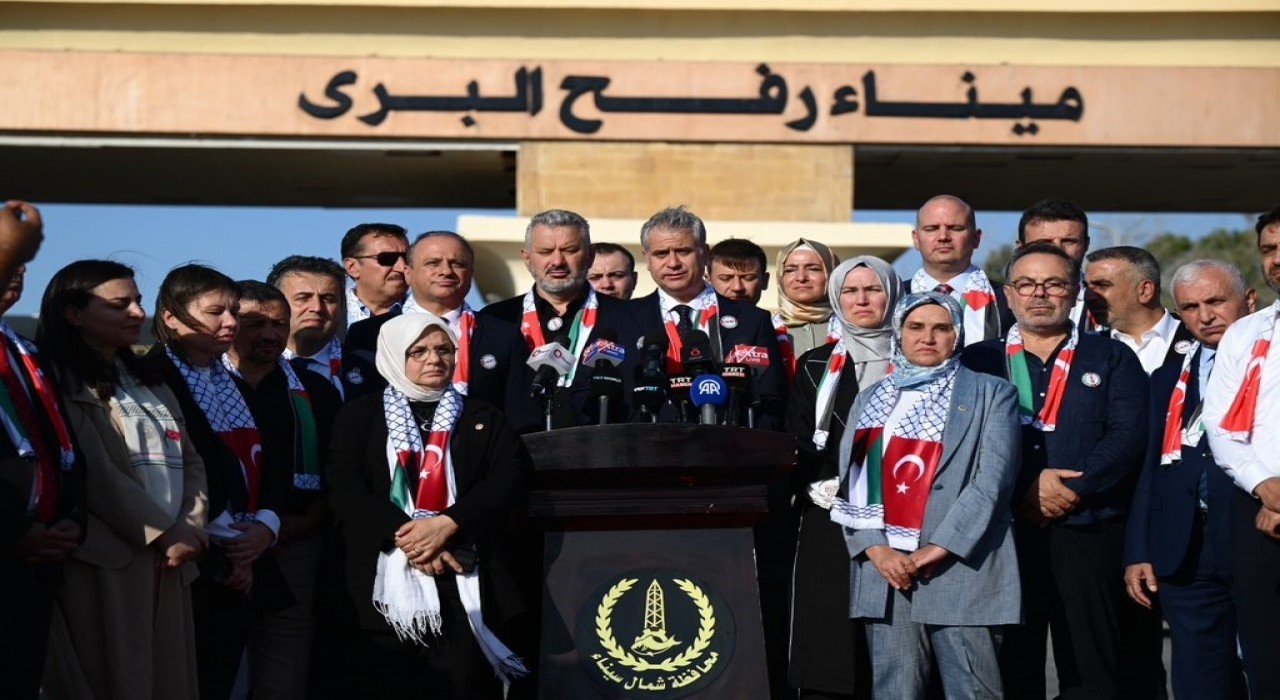 AK Parti Genel Başkan Yardımcısı Yalçın: Gazzeyi insansızlaştırmaya yönelik bir etnik temizlik suçu işleniyor