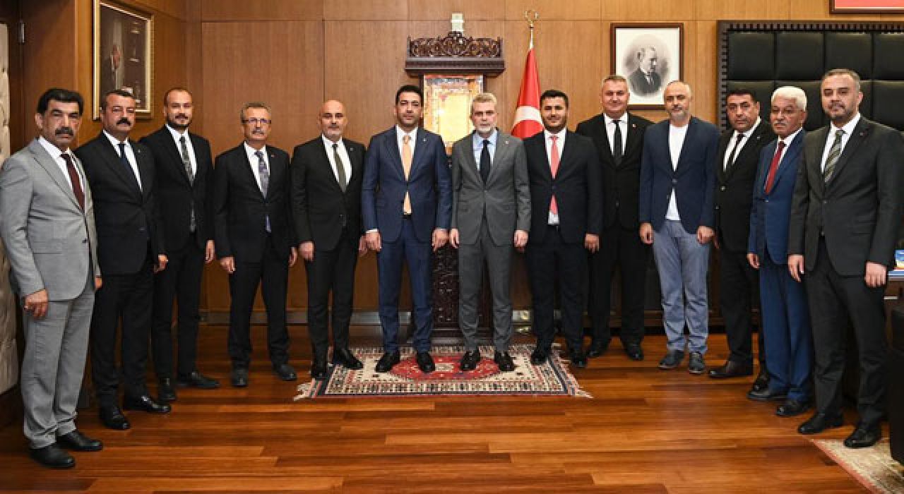 AK Parti Osmaniye’den Kahramanmaraş Büyükşehir Belediyesi’ne Ziyaret