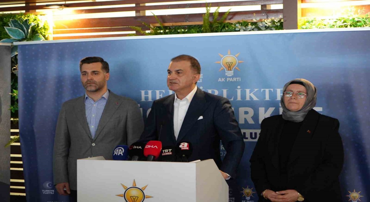 AK Parti Sözcüsü Ömer Çelikten CHPye: Başkalarının siyasi uydusu gibi siyasi misyonerlik faaliyeti üretmeyin
