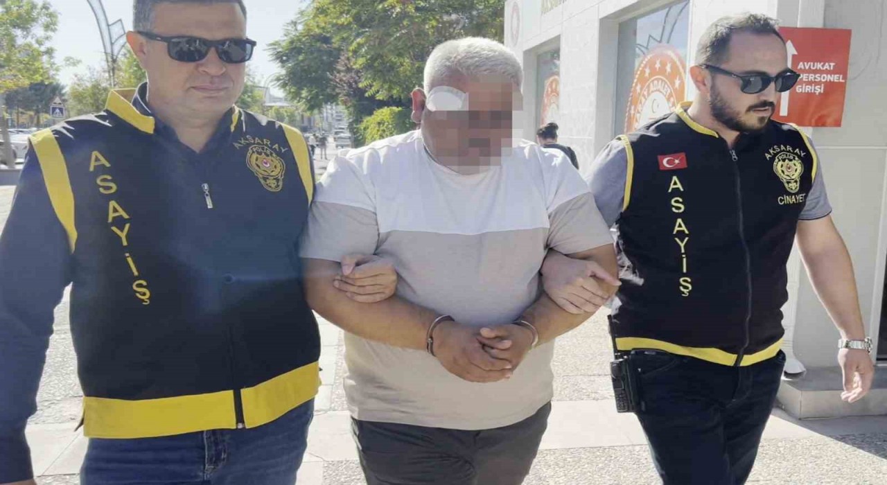 Aksarayda bir kişinin tabancayla vurulduğu ekmek kavgasında şüpheli adliyede