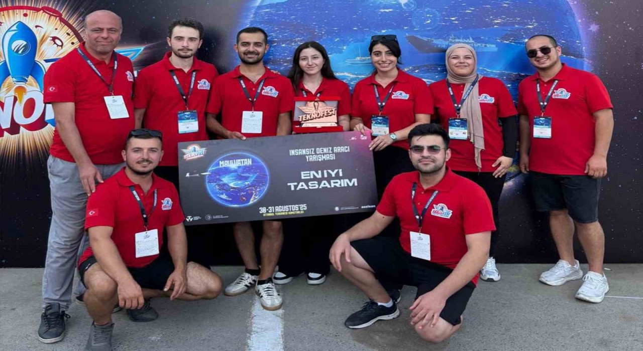 ALKÜye Teknofestte En İyi Tasarım ödülü