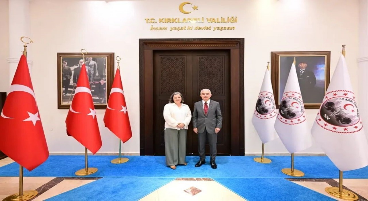 Almanya İstanbul Başkonsolosundan Vali Turana ziyaret