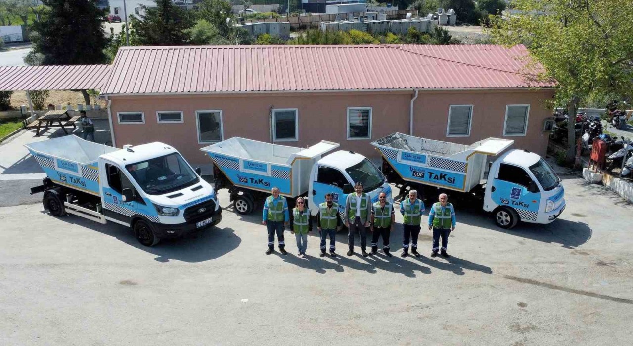 Alo Çöp Taksiden kent hijyeni ve temizliğine önemli katkı: Altı ayda 2 bin 806 ton çöp toplandı