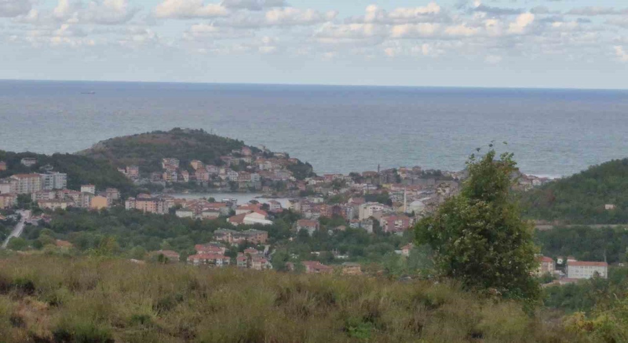 Amasrada denizin rengi değişti