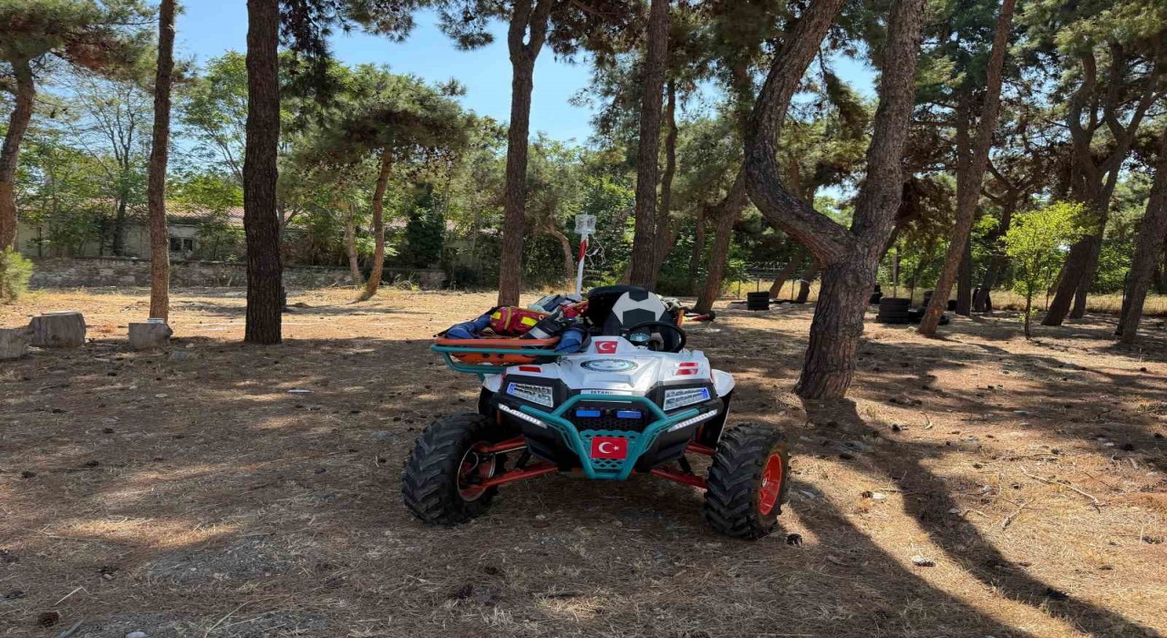 Ambulansın giremediği yollarda sedyeli ATV hizmet verecek