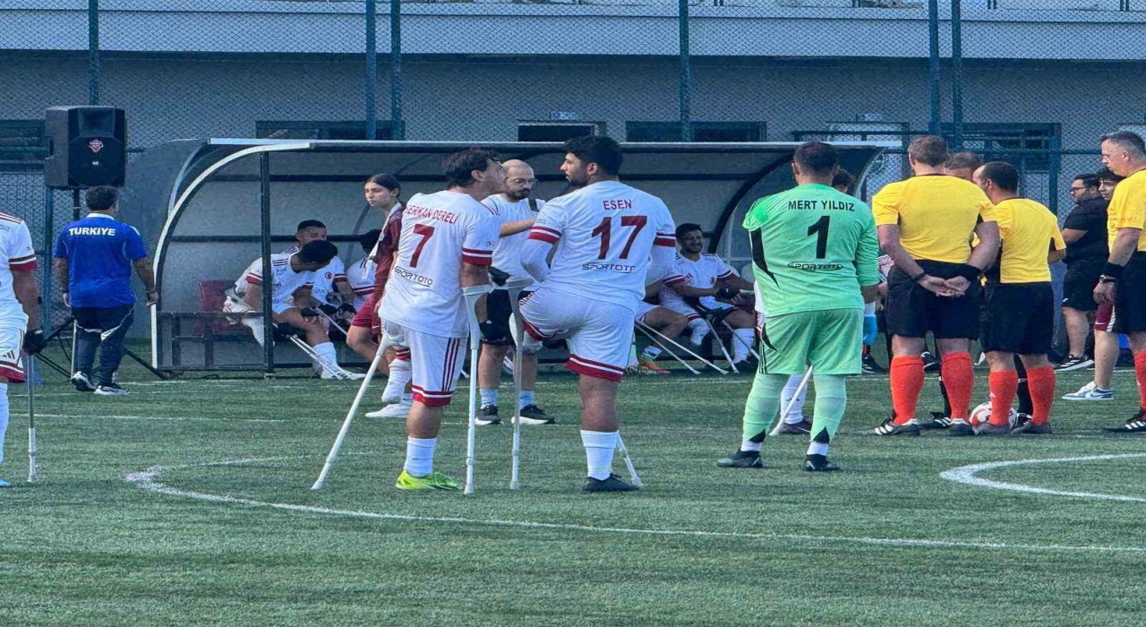 Ampute Futbol Milli Takımı, Polonyaya 4-2 mağlup oldu