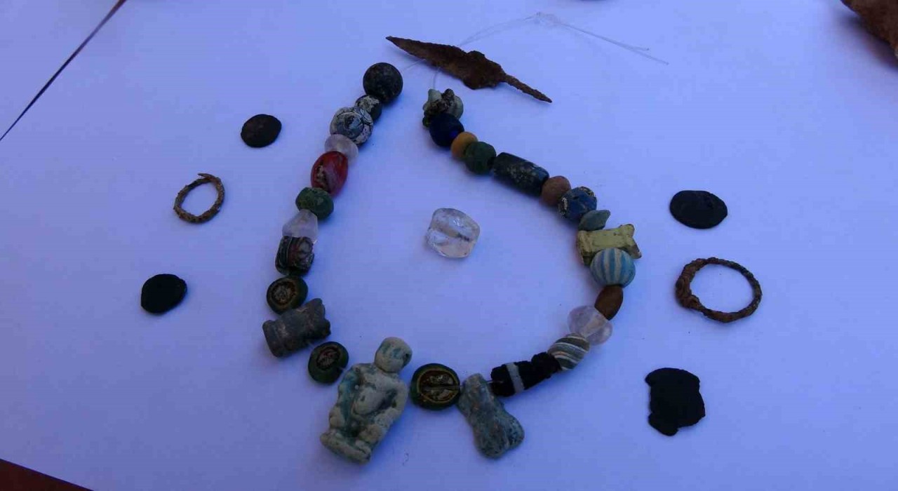 Anadoluda ilk kez Perre Antik Kentte eski Mısır Tanrısı Pataikosun figürü bulundu