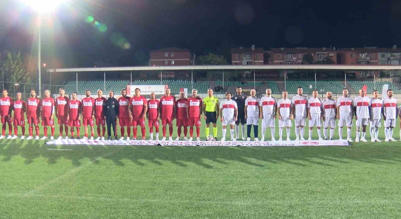 Ankarada 19 Eylül Gaziler Günü Futbol Müsabakası oynandı