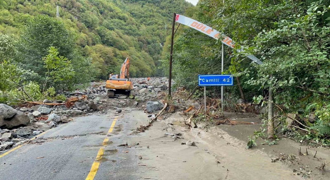 Artvinde selin yaraları sarılıyor