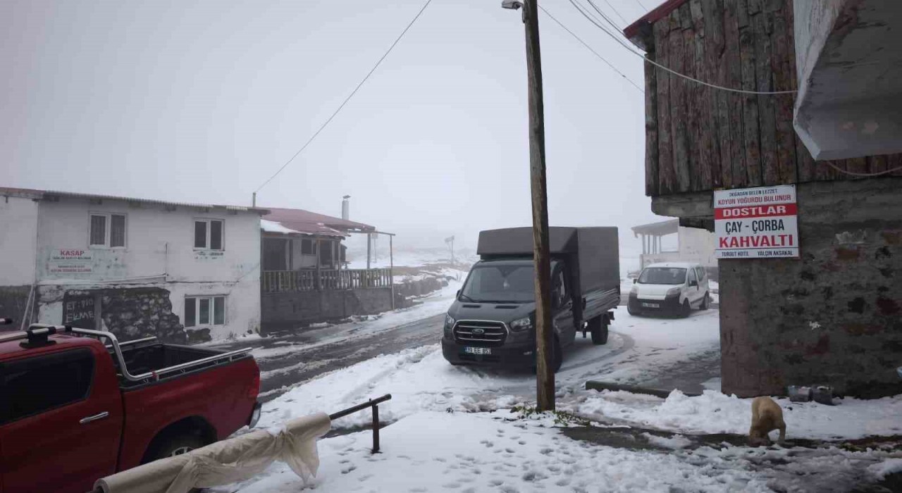 Artvinin vadilerini sel, yaylalarını kar vurdu