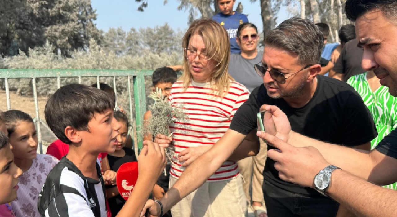 Asu Kaya, Toprakkale’de çevre ve sağlık uyarısı yaptı