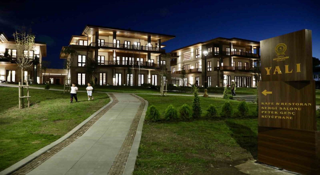 Atakum sahiline yeni nefes: Yalı hizmete açıldı