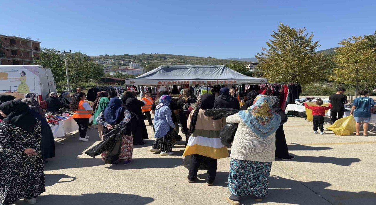 Atakumun gezici mağazası Büyükkolpınarda