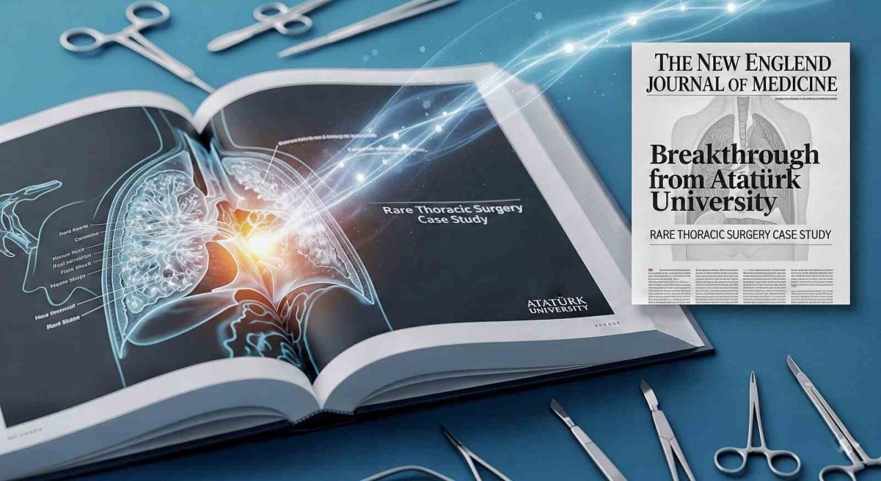 Atatürk Üniversitesi Göğüs Cerrahisi Kliniğinin nadir vaka çalışması Nejm Dergisinde yayımlandı
