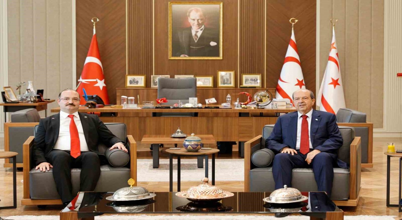 Atatürk Üniversitesi Heyeti KKTCde önemli ziyaretler gerçekleştirdi