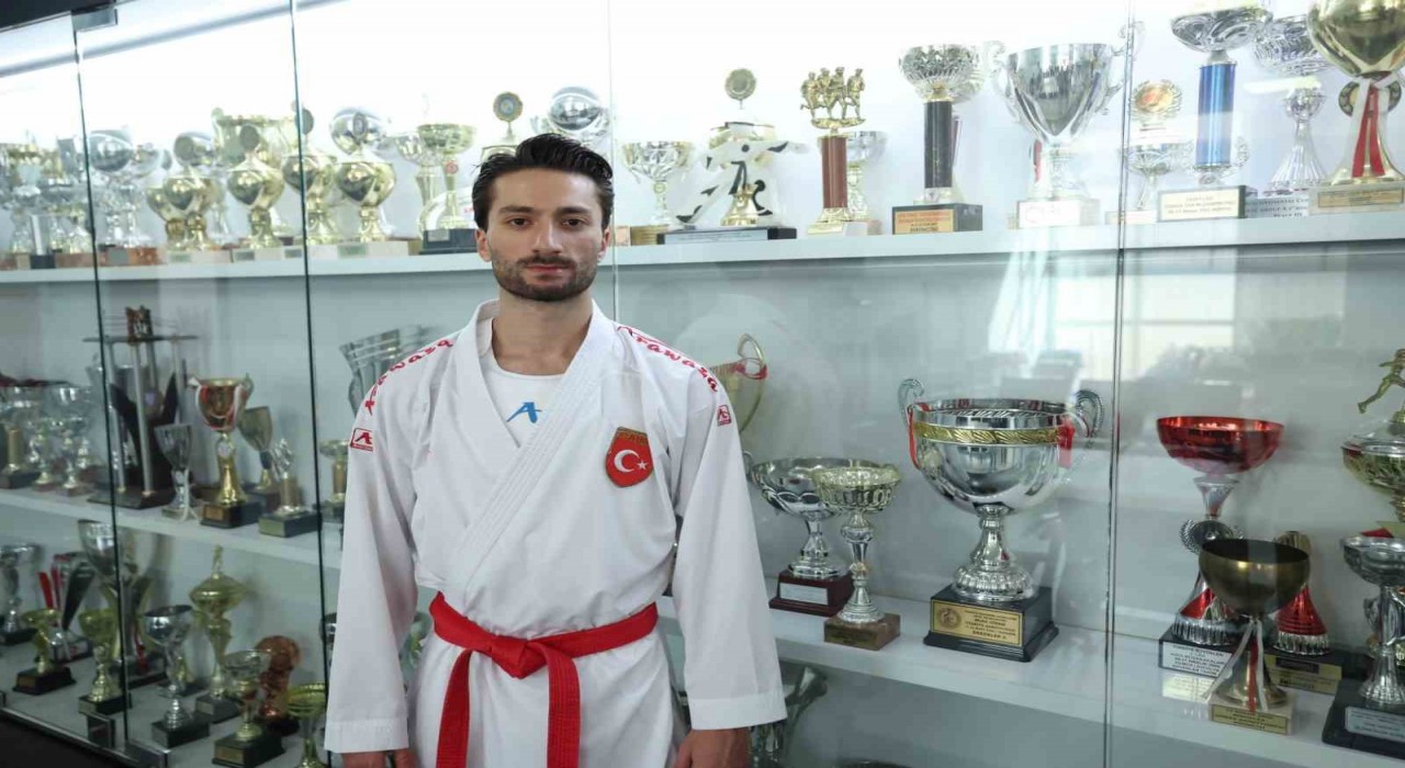 Avrupa şampiyonu milli karateci Özerin hedefi dünya şampiyonluğu