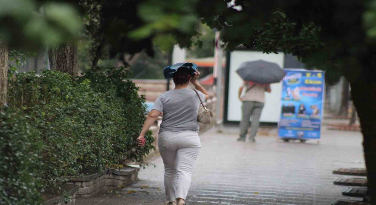 Aydında sağanak yağış etkili oldu