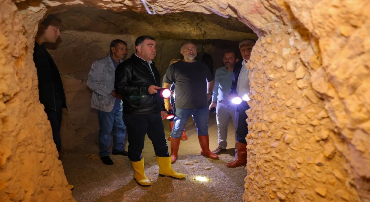 Aydıntepe Yeraltı Şehrinde saha çalışmaları başladı