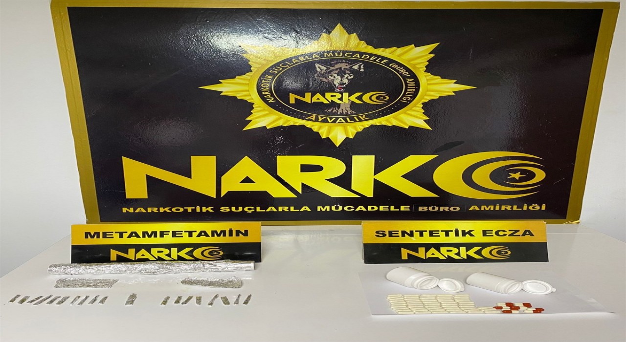 Ayvalıkta narkotik operasyonunda firari hükümlü yakalandı