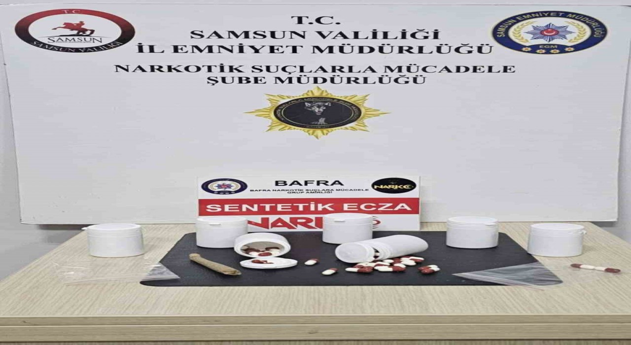 Bafrada uyuşturucu operasyonu: 2 tutuklama