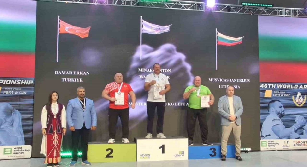 Bağcılar Belediyesi, Bilek Güreşi Dünya Şampiyonasına damga vurdu