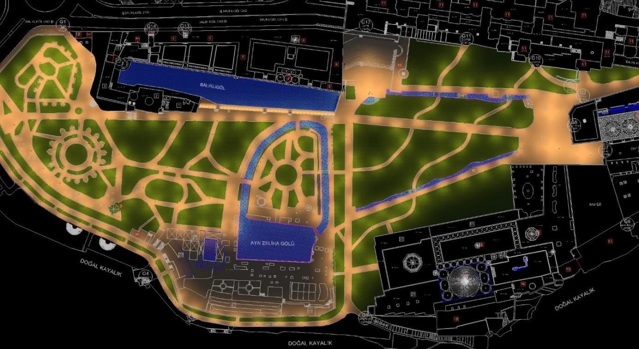 Balıklıgöl dokusuna uygun aydınlatılacak