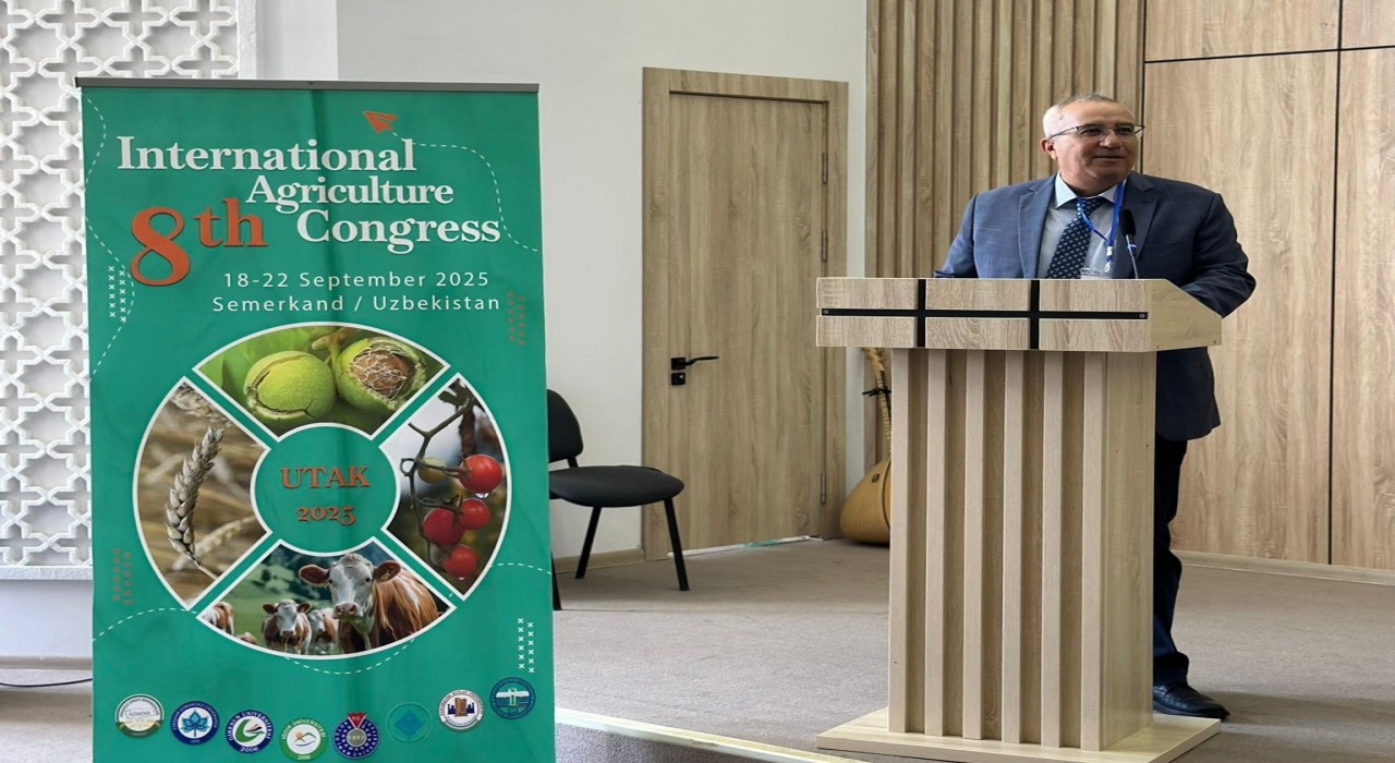 Başkan Arslan yerel yönetimlerin tarımdaki önemini Özbekistanda anlattı