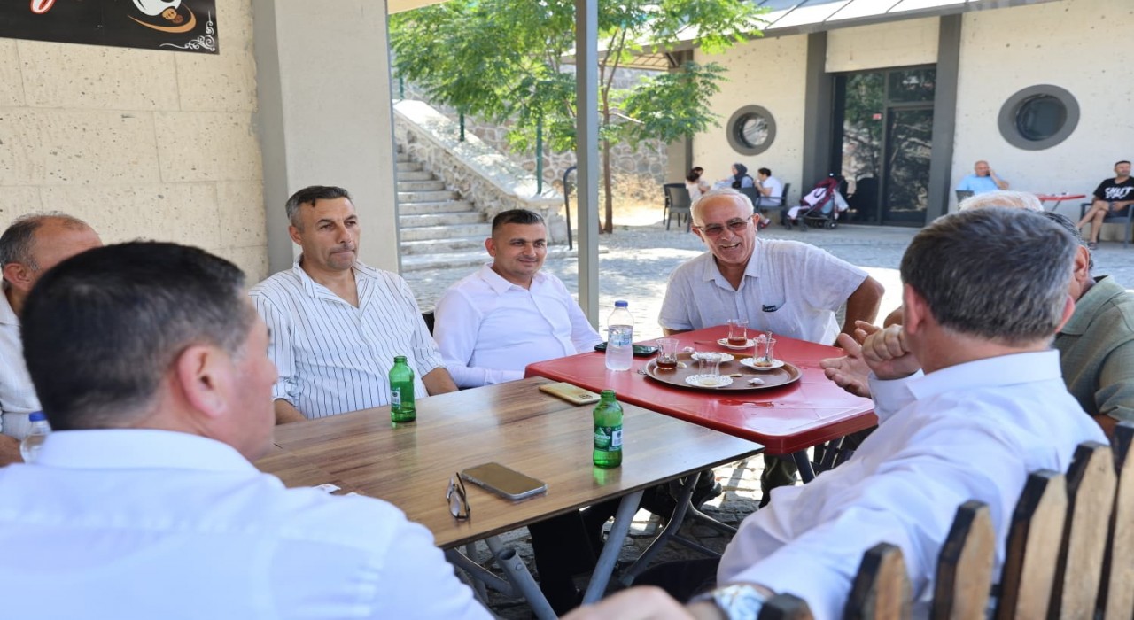 Başkan Balaban Akgedikte vatandaşları dinledi