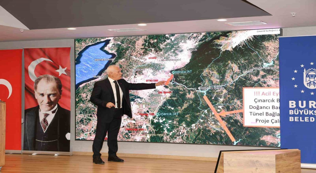 Başkan Bozbey: Bursanın susuz kalmaması için çalışıyoruz