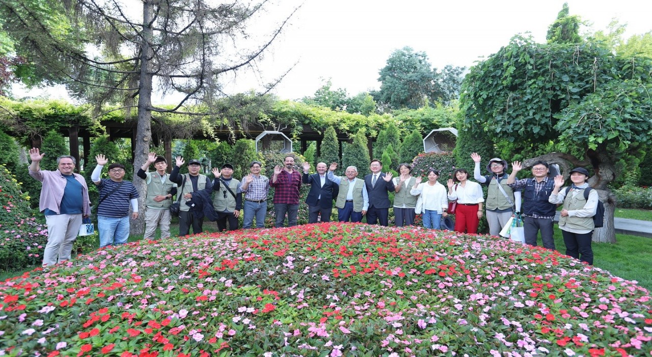 Başkan Büyükkılıça, Güney Kore Milli Kültürel Miras Araştırma Enstitüsü heyetinden ziyaret