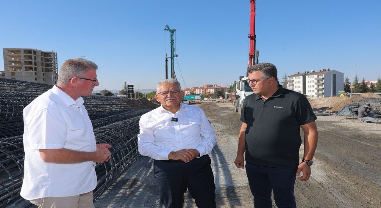 Başkan Büyükkılıçtan Meteoroloji Katlı Kavşağı Projesine yakın takip