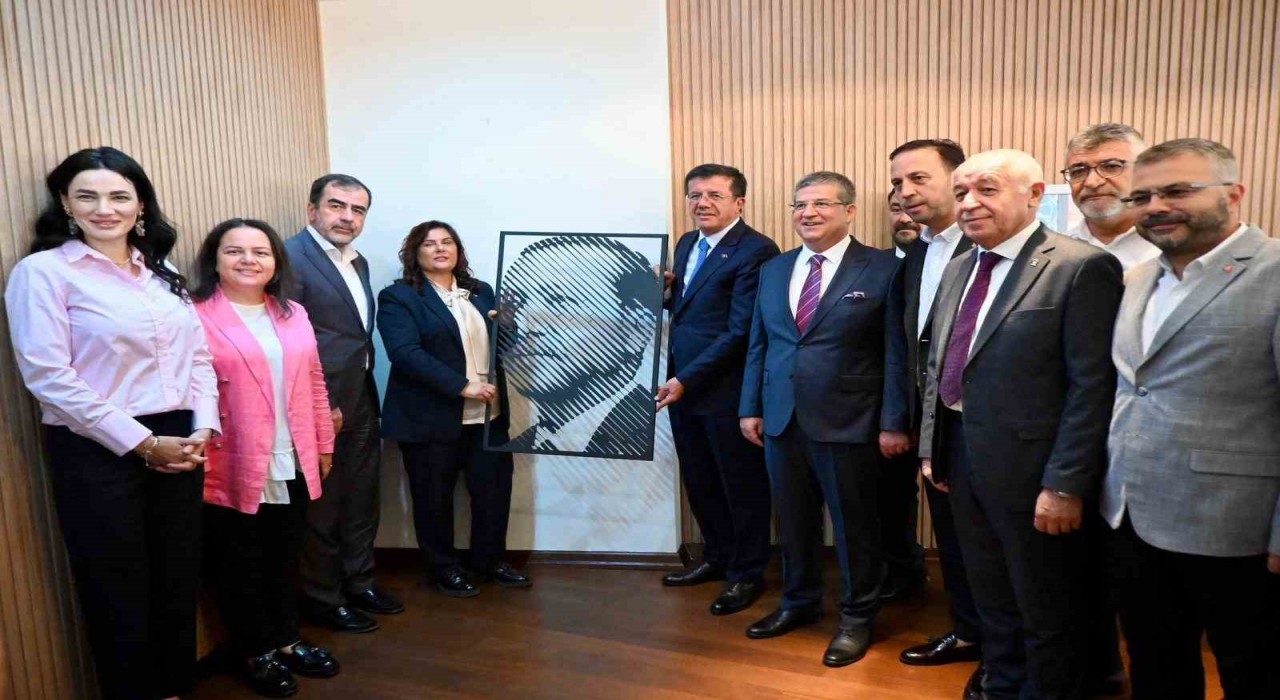 Başkan Çerçioğlu, AK Parti Genel Başkan Yardımcısı Zeybekciyi ağırladı