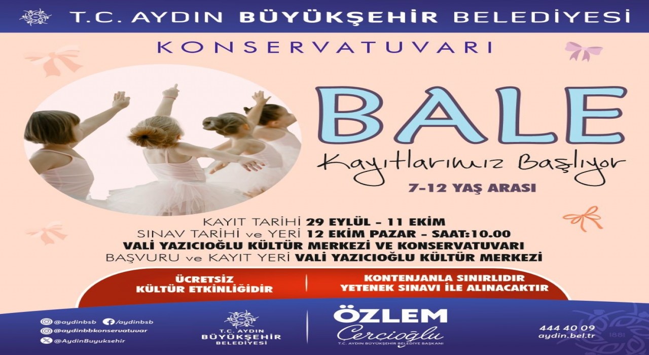 Başkan Çerçioğlu: Aydınlı çocuklar sanatla büyüyor