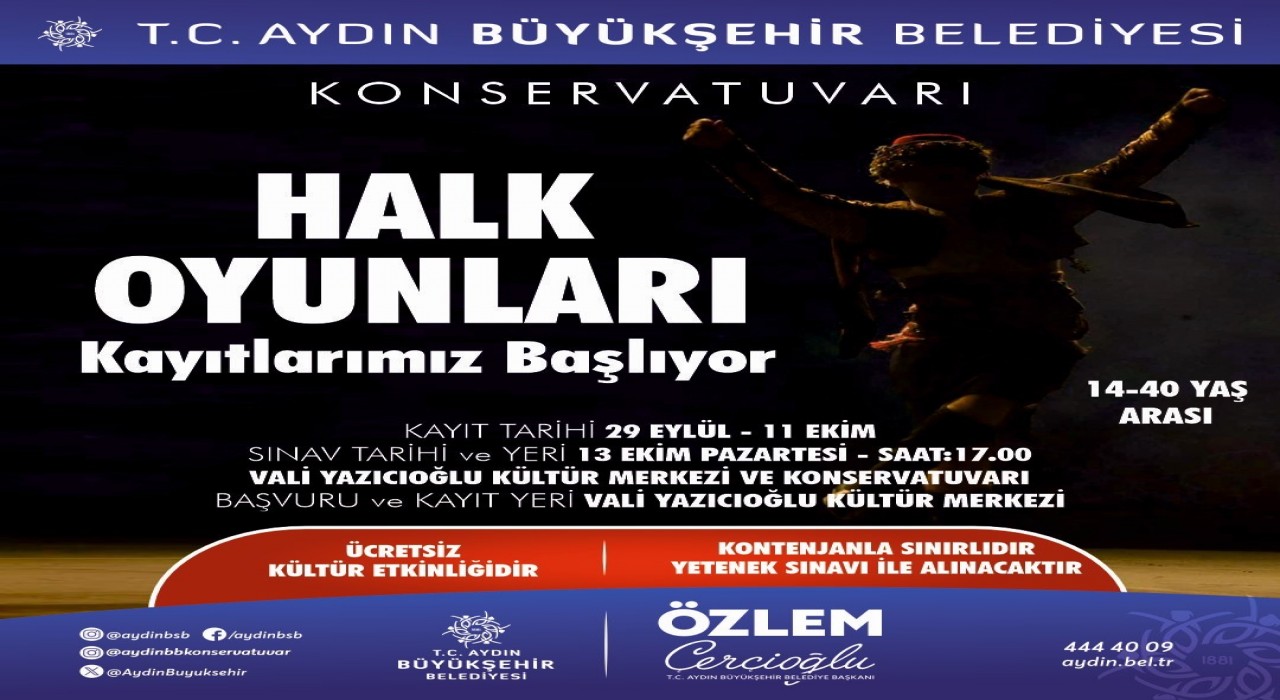 Başkan Çerçioğlu, Aydınlıları kültür ve sanat etkinlikleri ile buluşturmaya devam ediyor