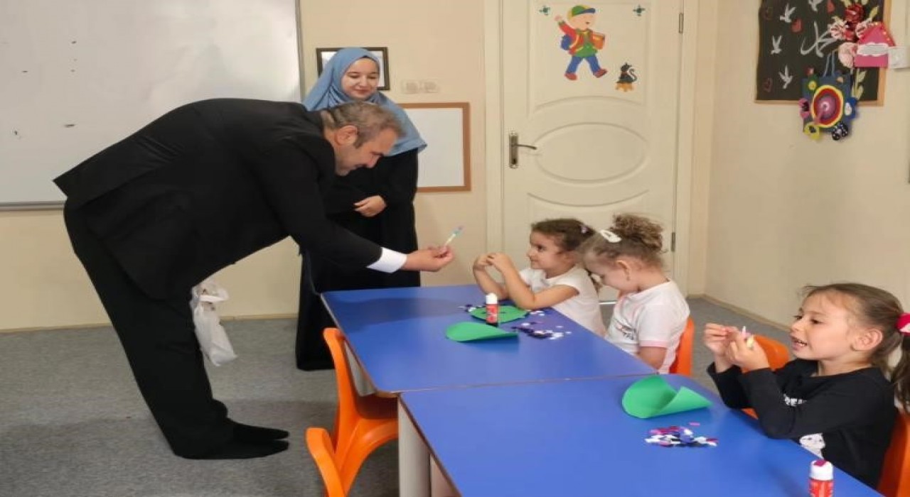 Başkan Dilsiz, Kuran kursu öğrencilerle bir araya geldi