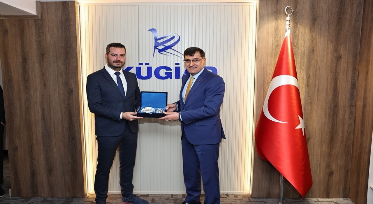 Başkan Eyüp Kahveciden KÜGİADa anlamlı ziyaret