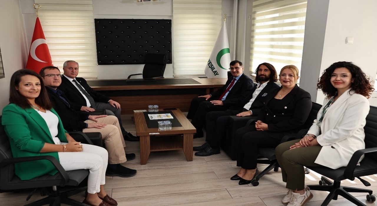 Başkan Eyüp Kahveciden Yeşilaya destek ziyareti