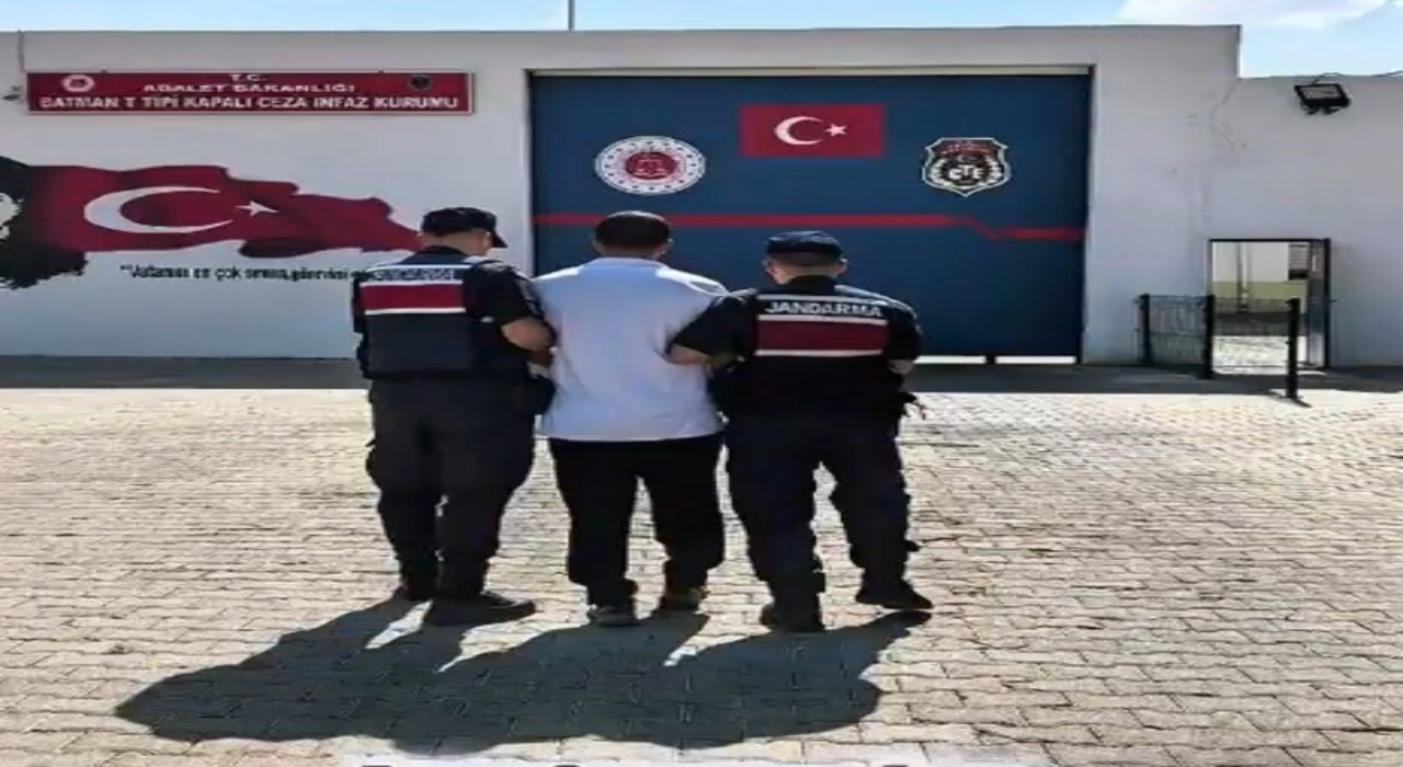 Batmanda 12 yıl 6 ay kesinleşmiş hapis cezası bulunan şahıs yakalandı